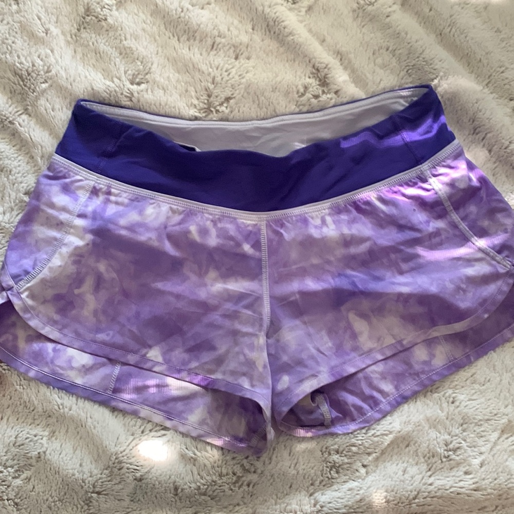 Lululemon speed up low rise shorts